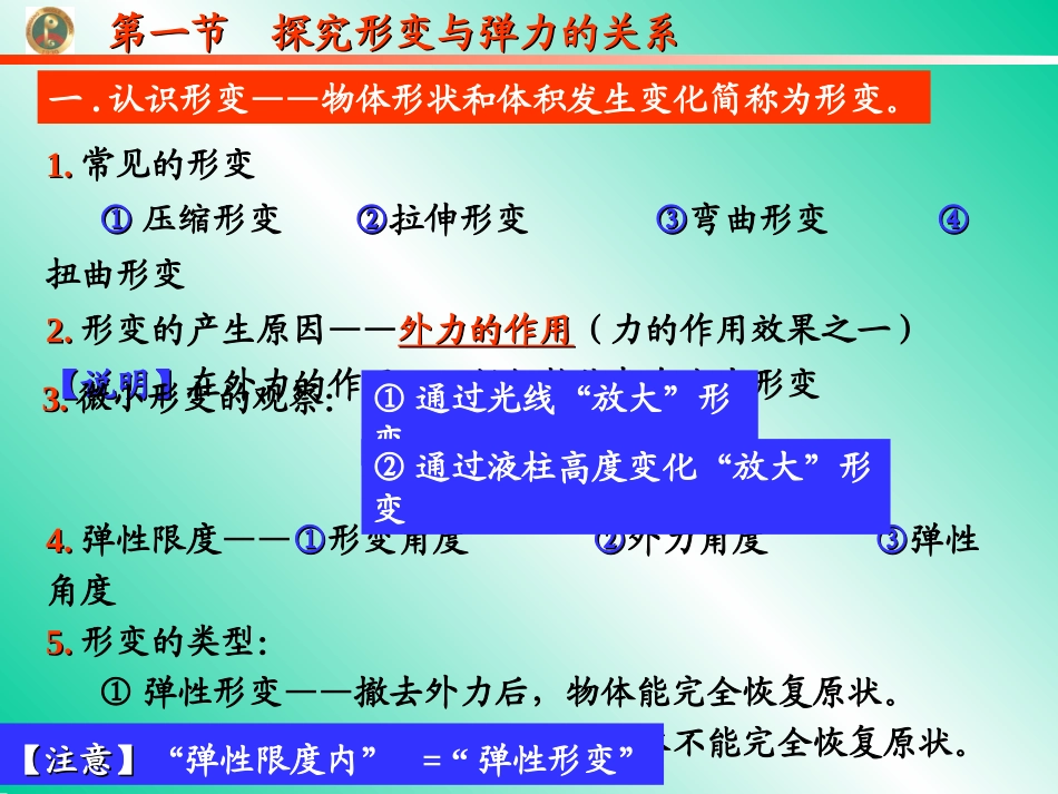 (必修1)1131.探究形变与弹力的关系_第3页