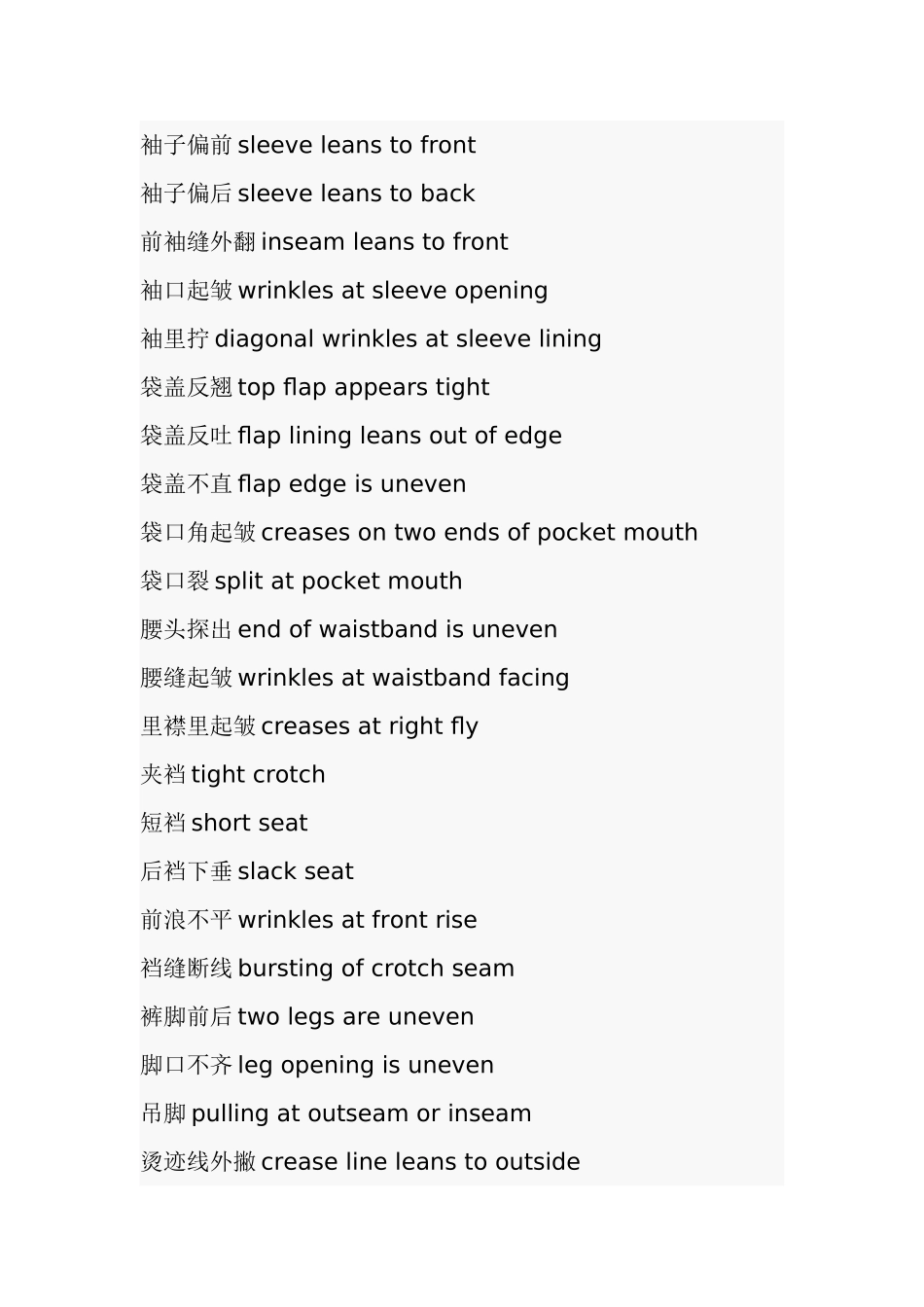 成品检验英语Checking of finished products_第3页