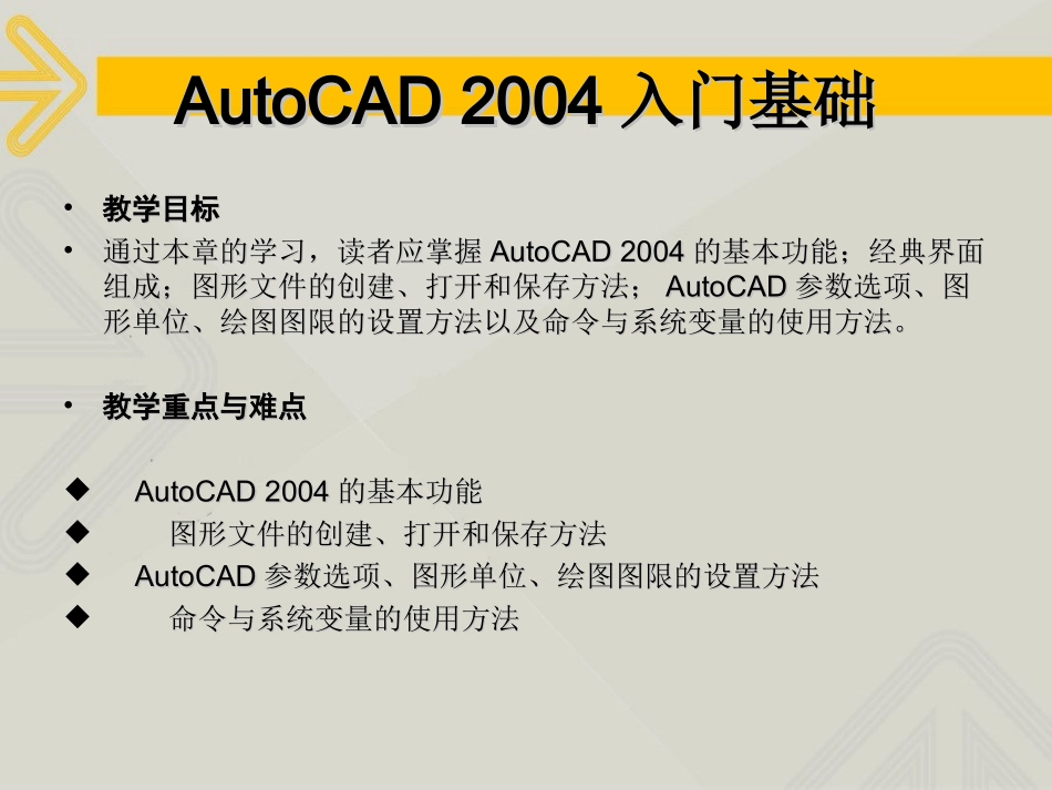 Autocad2004界面篇_第3页