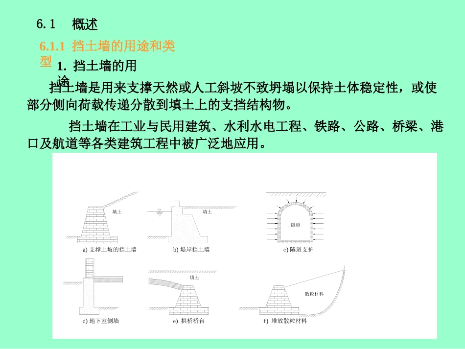 第6章 土压力与土坡稳定(1)_第2页
