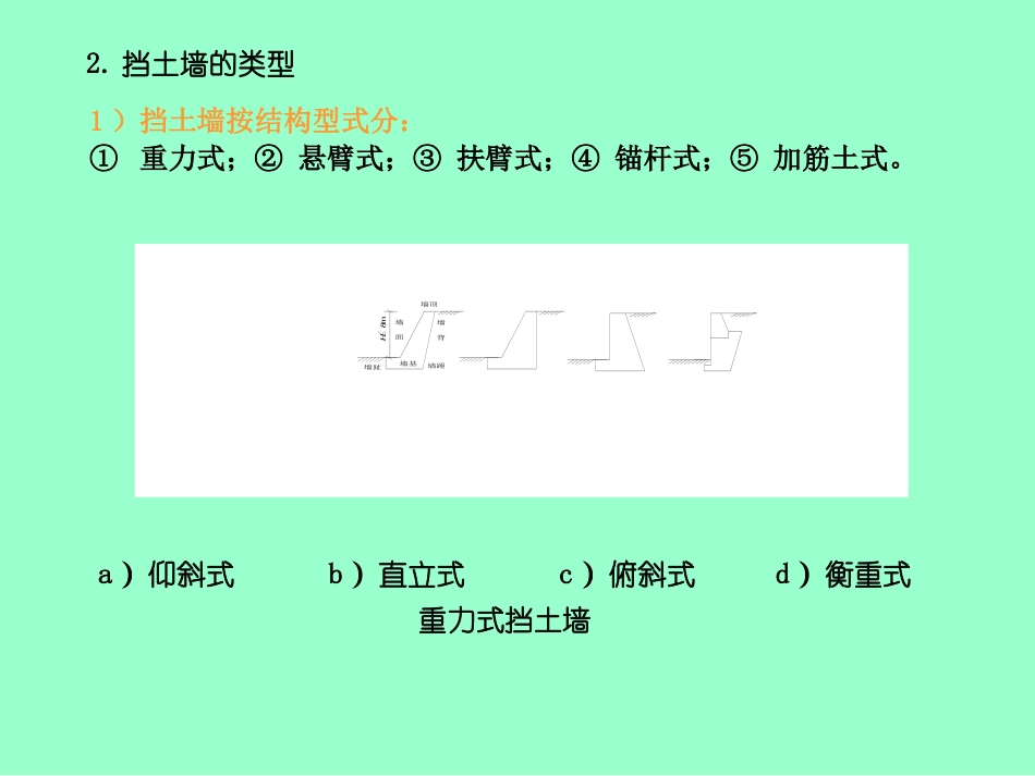 第6章 土压力与土坡稳定(1)_第3页