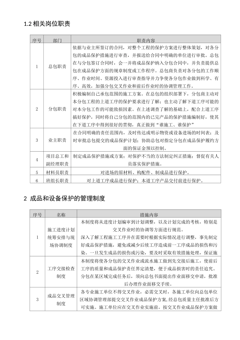 成品保护计划_第2页