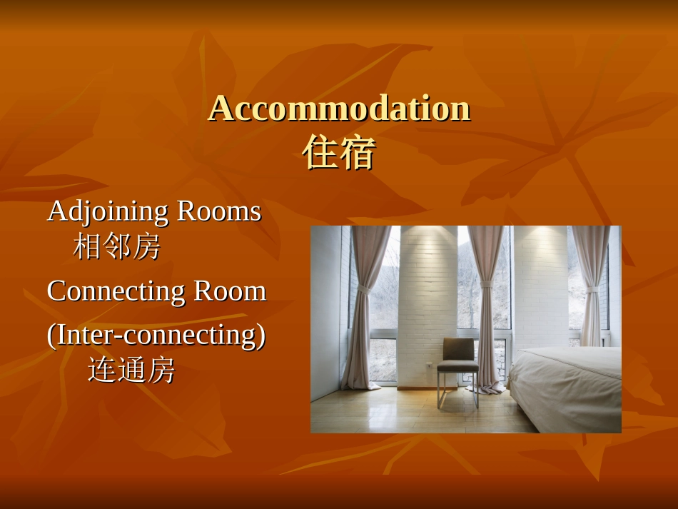 Front Office Terminology前厅部专用术语_第3页