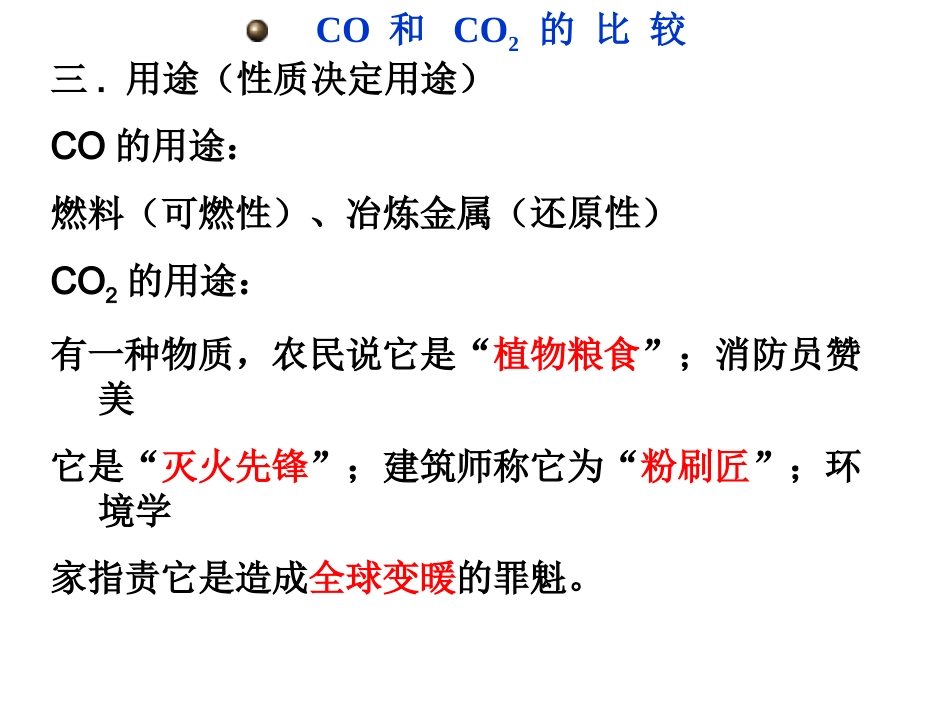 CO和CO2性质比较_第3页