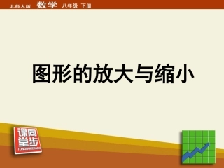 《图形的放大与缩小》同步课堂教学课件