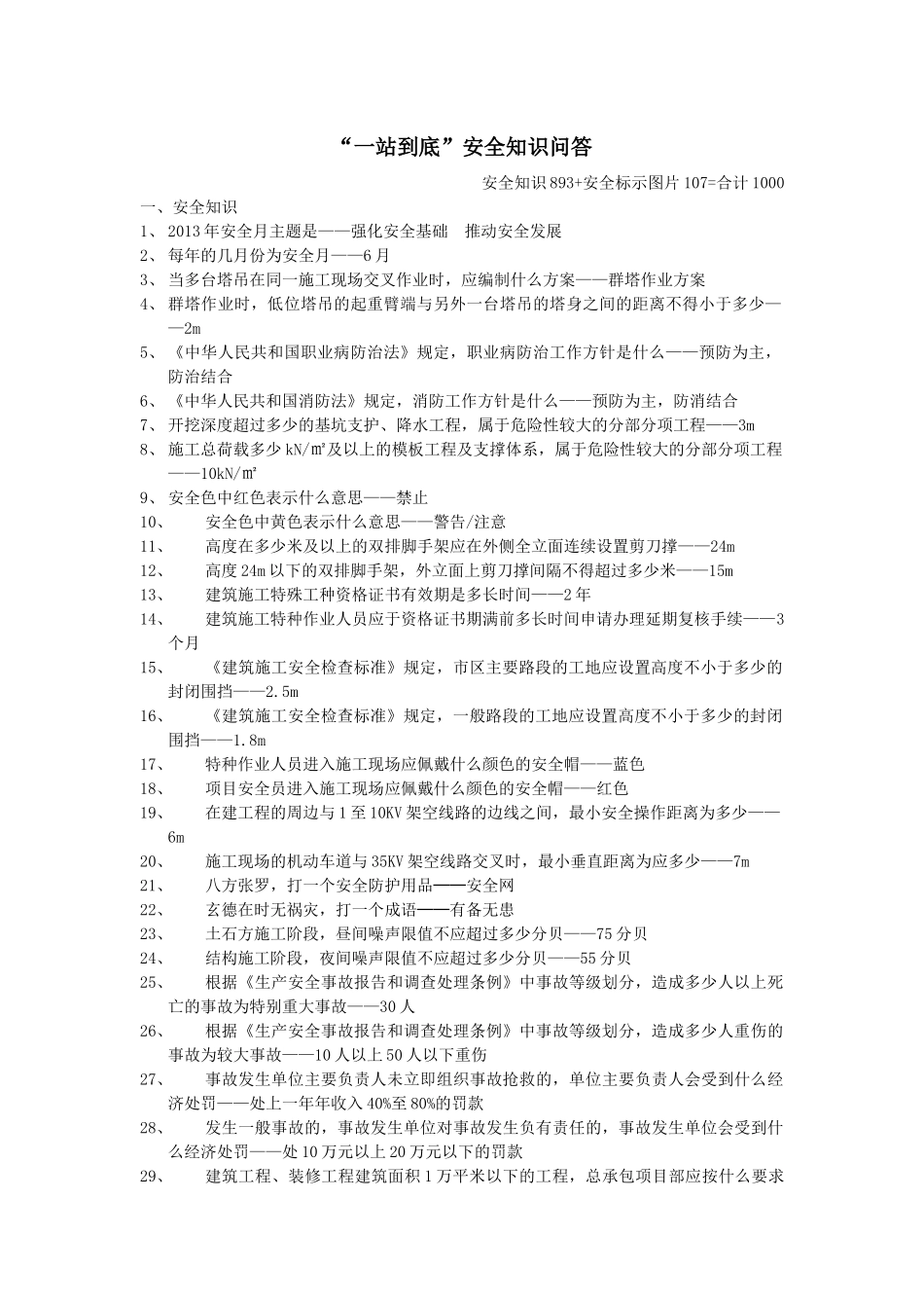 安全知识竞赛740题_第1页