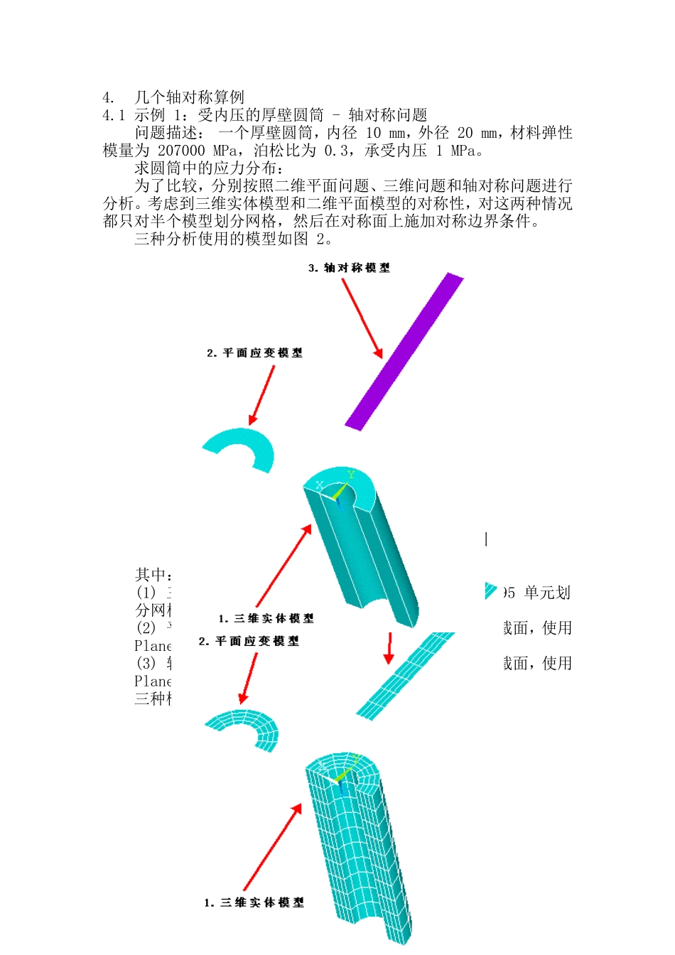 ANSYS_轴对称问题_第3页