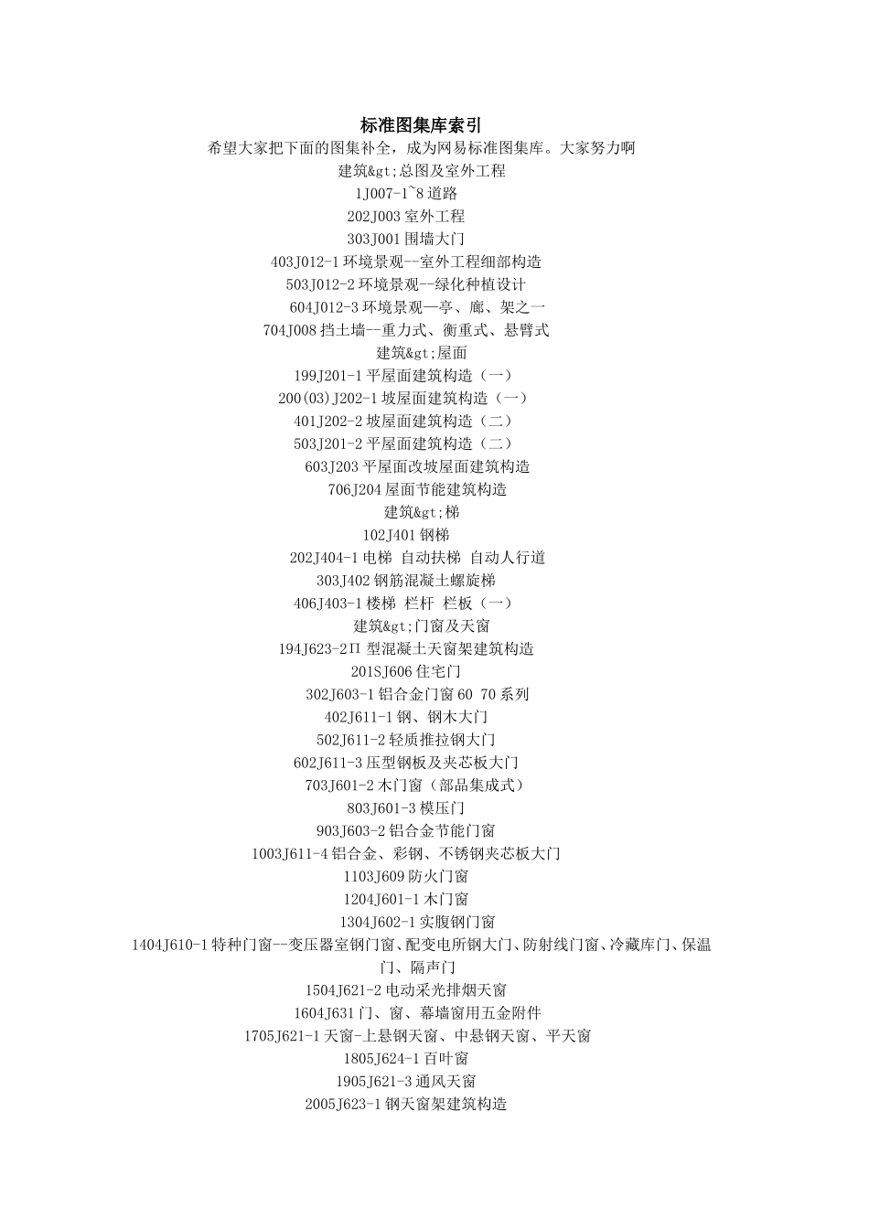 标准图集库索引_第1页