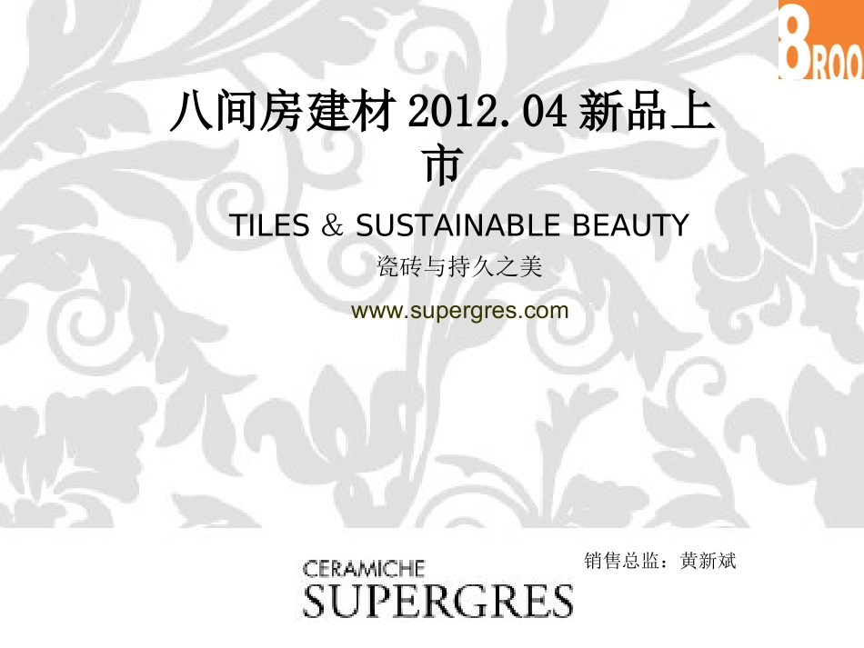 八间房SUPERGRES产品介绍_第1页