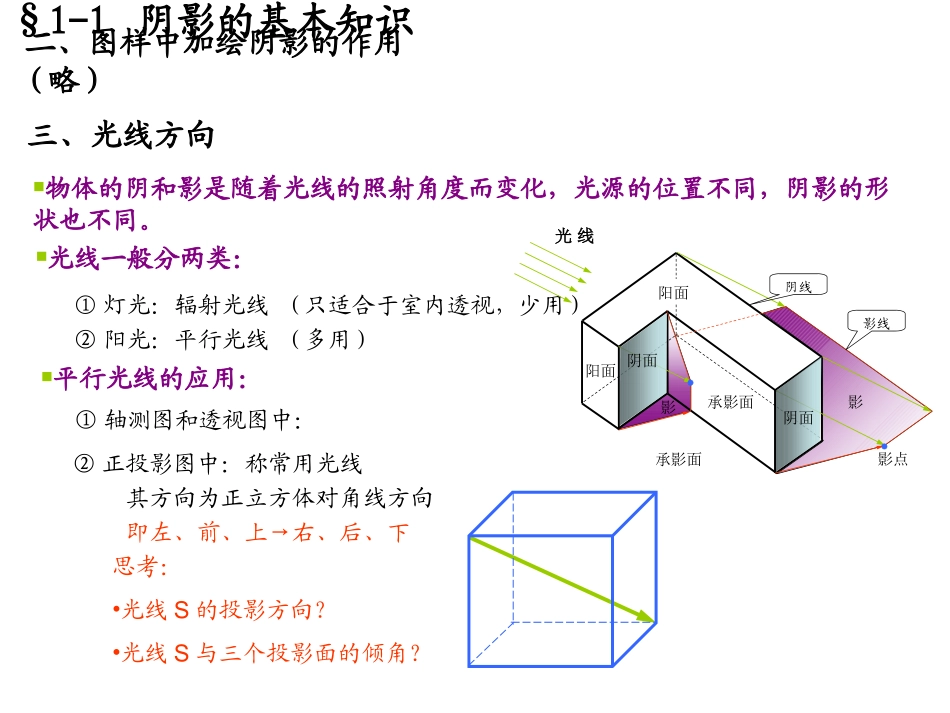 第1章 阴影基本知识及轴测图中的阴影_第3页
