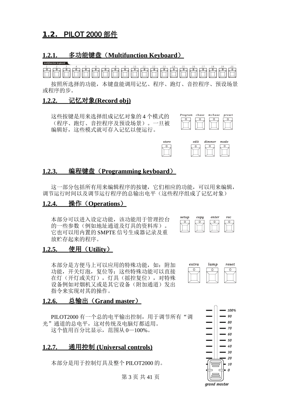 JOLLY控台说明书_第3页