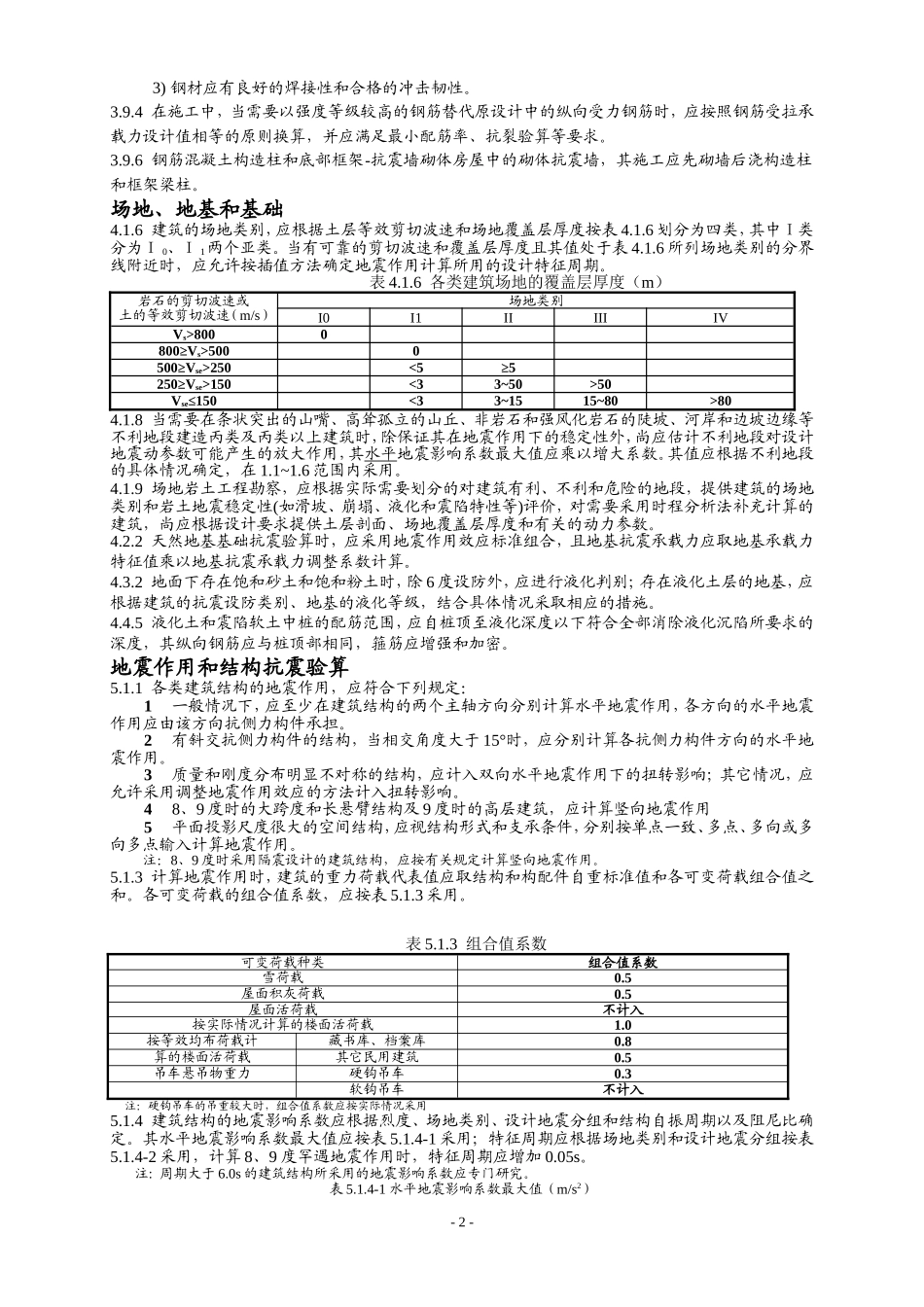 GB50011-2010《建筑抗震设计规范》强制性条文_第2页