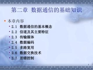 ch2-数据通信基础
