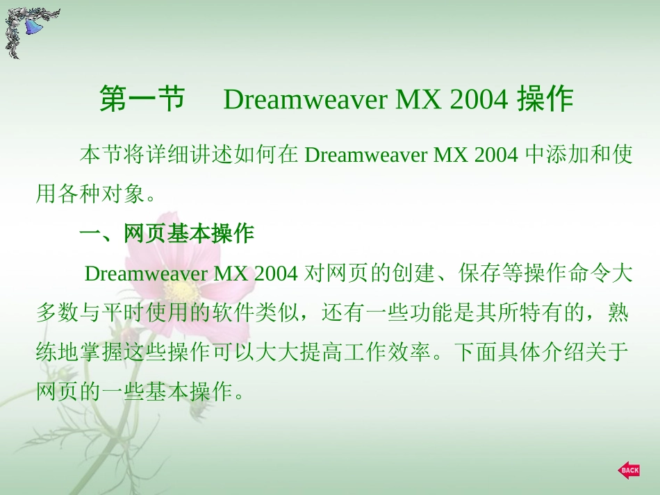 Dreamweaver MX 2004详解_第2页