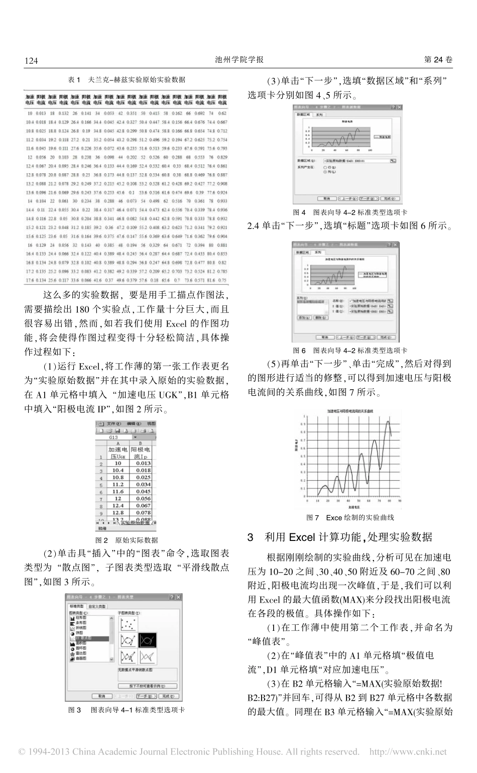 Excel在夫兰克_赫兹实验教学中的应用_桂传友_第2页