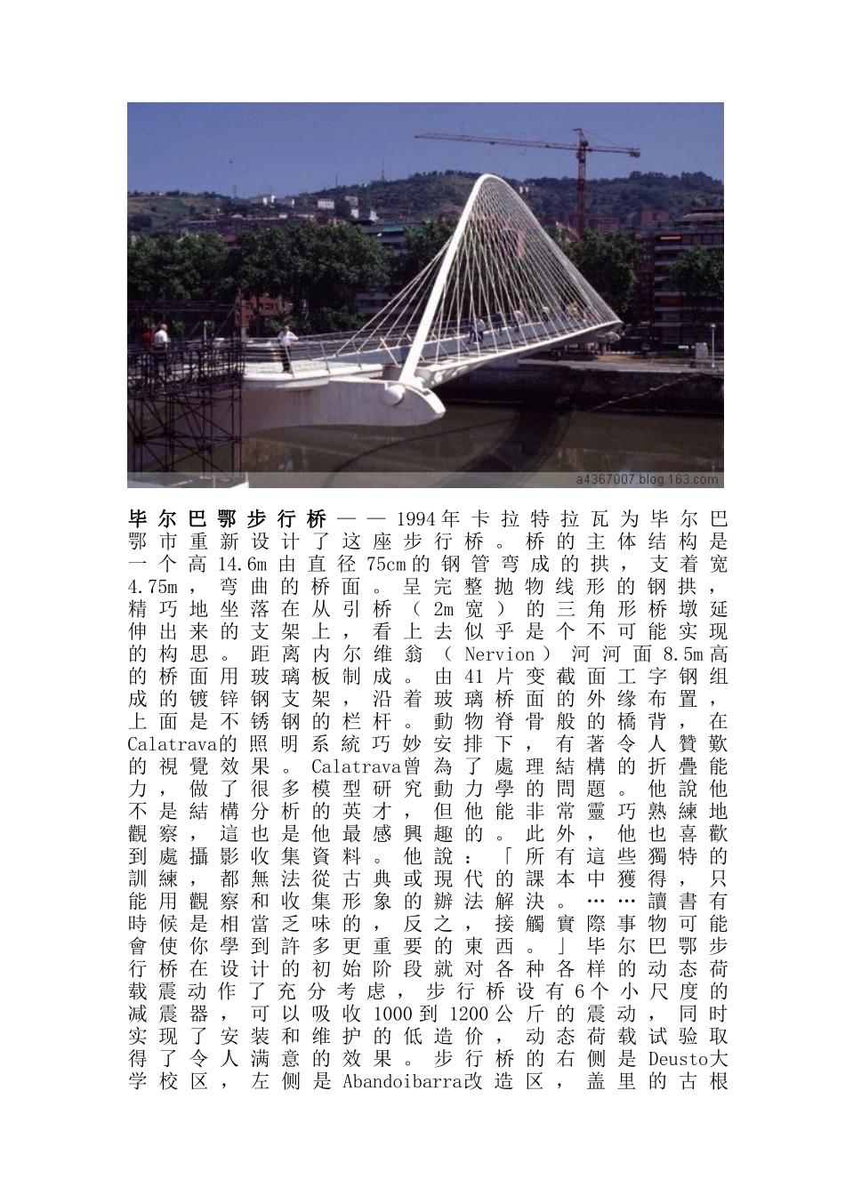 毕尔巴鄂步行桥_第3页