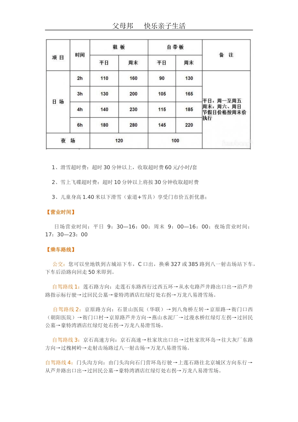 北京万龙八易滑雪场详解_第2页