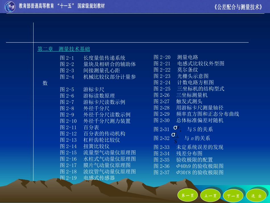 《公差配合与测量技术》-目录_第3页
