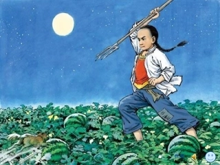 xiaoyangfang少年闰土PPT课件2