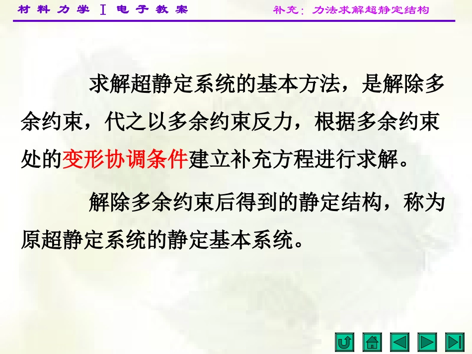 材料力学-力法求解超静定结构_第3页