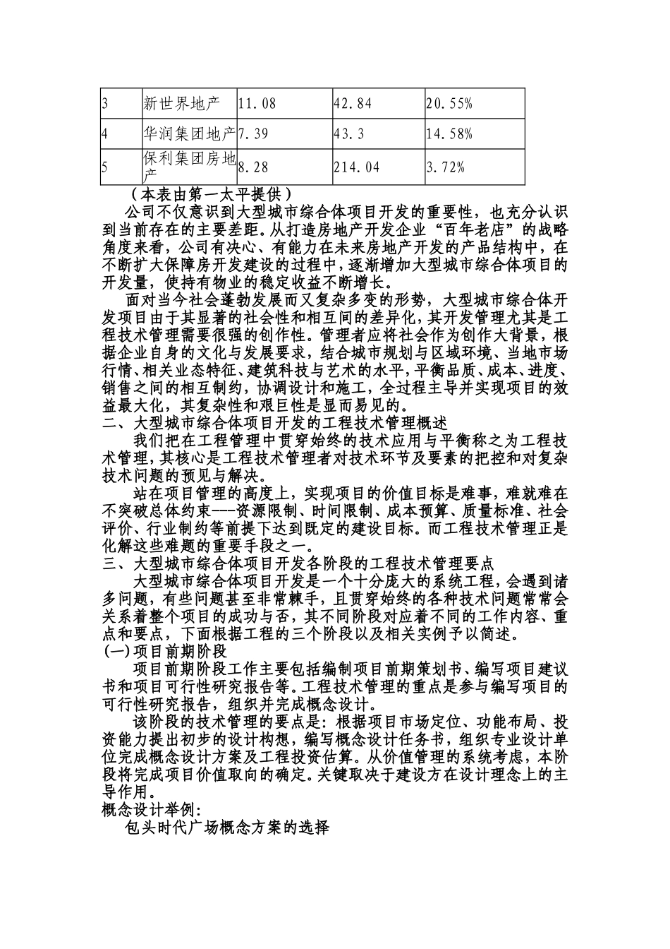 大型城市综合体项目开发的工程技术管理_第2页