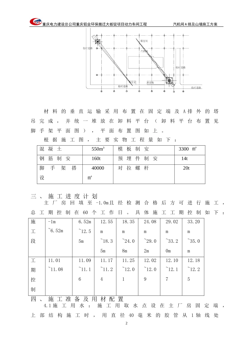 A排与山墙施工方案_第2页