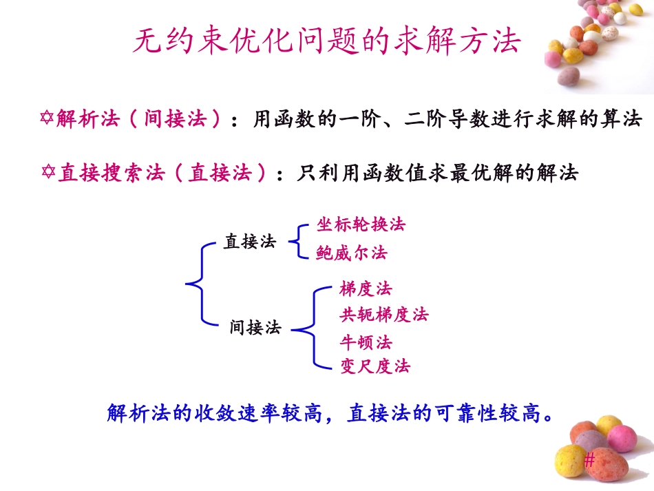 常用的无约束优化方法_第3页