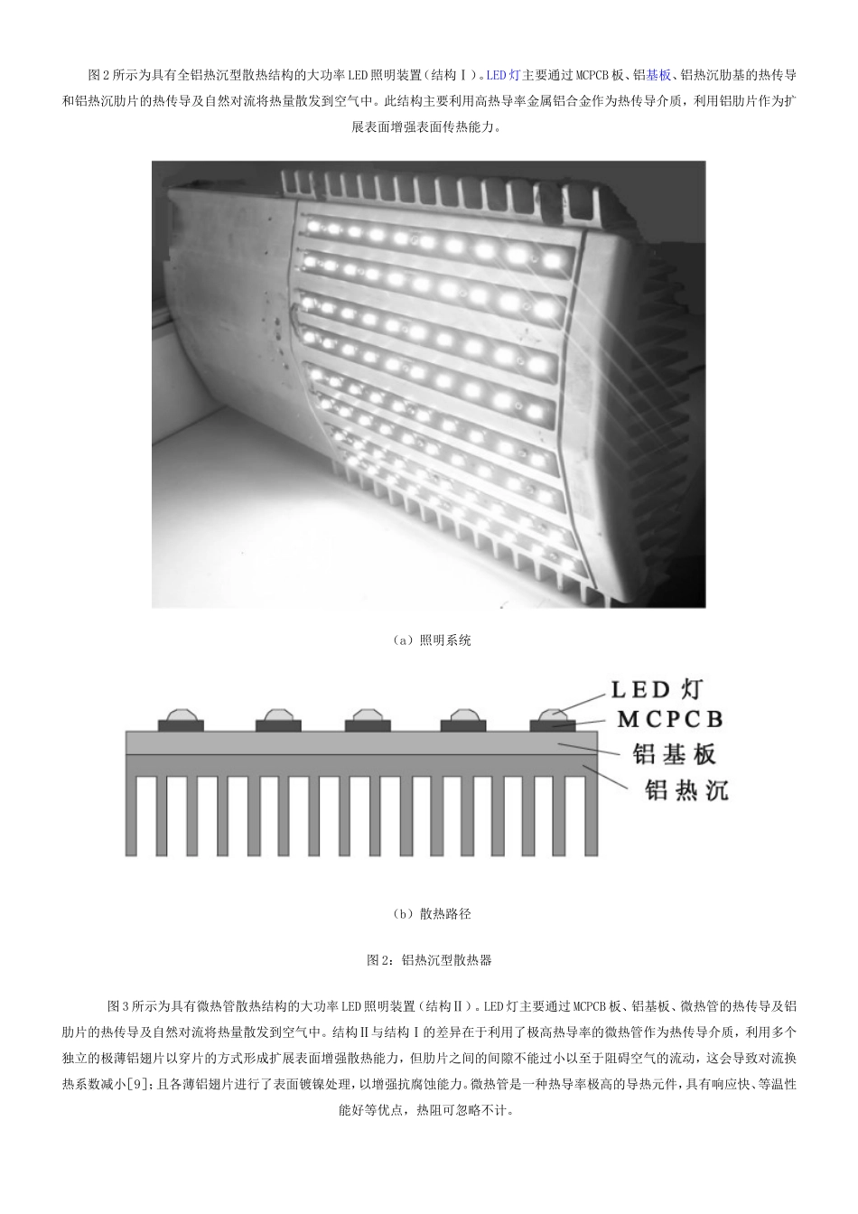 大功率LED典型热沉结构散热性能分析_第2页