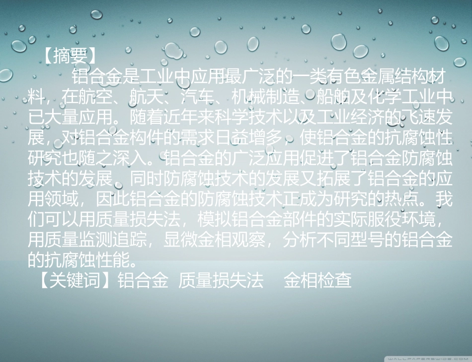 不同型号铝合金腐蚀速率的探究_第2页