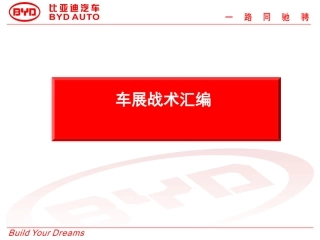 车展战术汇编