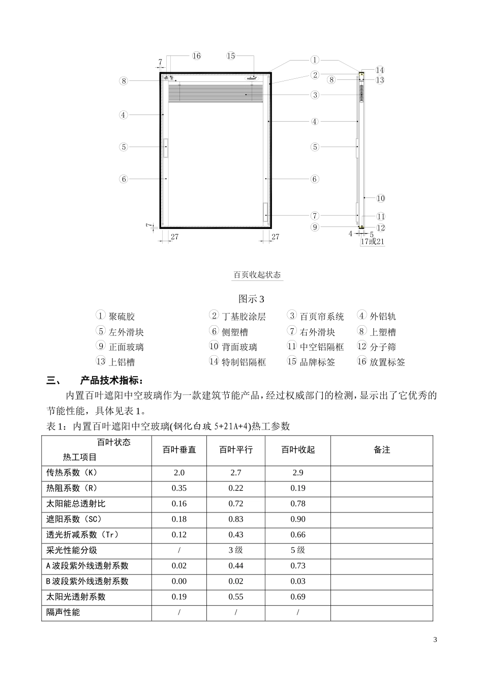 百叶窗产品说明书_第3页