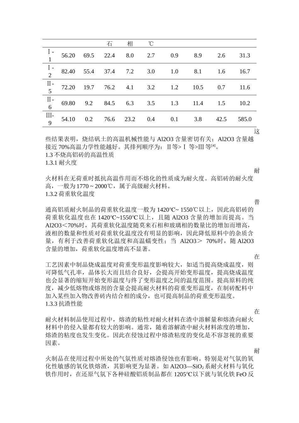 不烧高铝砖简介_第2页