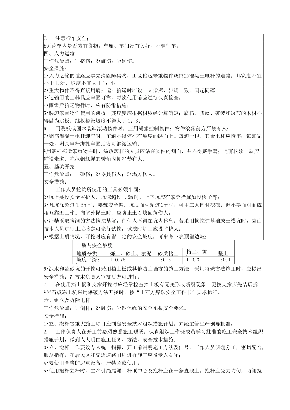 安全技术交底(配网工程)_第2页