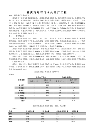 城市污水处理技术决策与典型案例