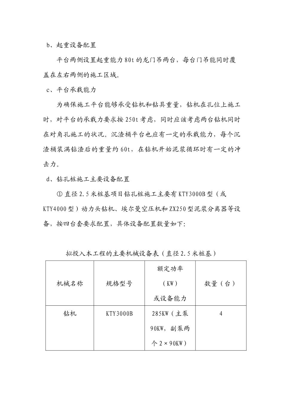 大孔径钻孔桩施工组织设计件_第3页