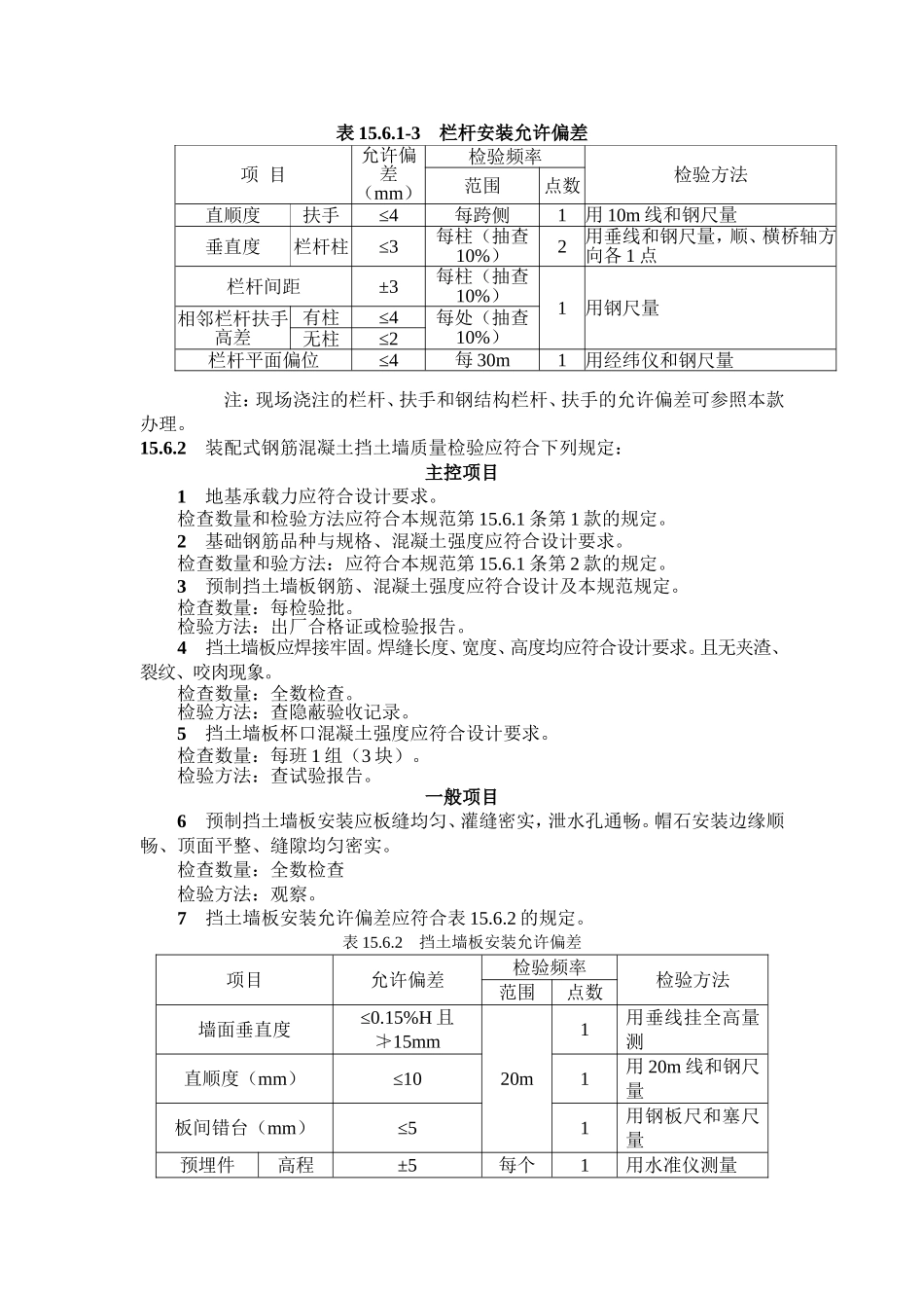 挡墙验收规范_第3页
