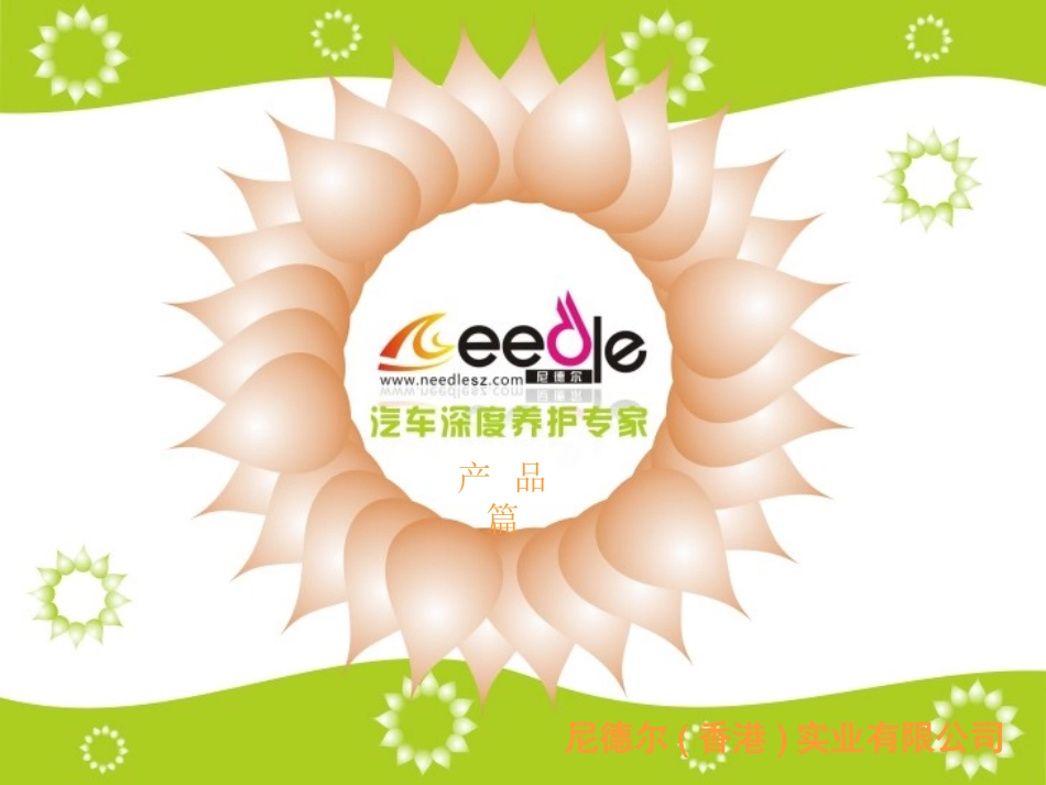 【汽车深度养护品牌-尼德尔】产品简介_第1页