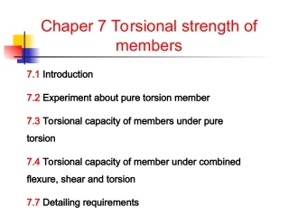 第7章受扭构件的扭曲截面承载力
