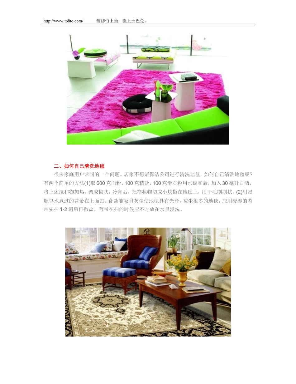地毯清洗方法大全_第3页