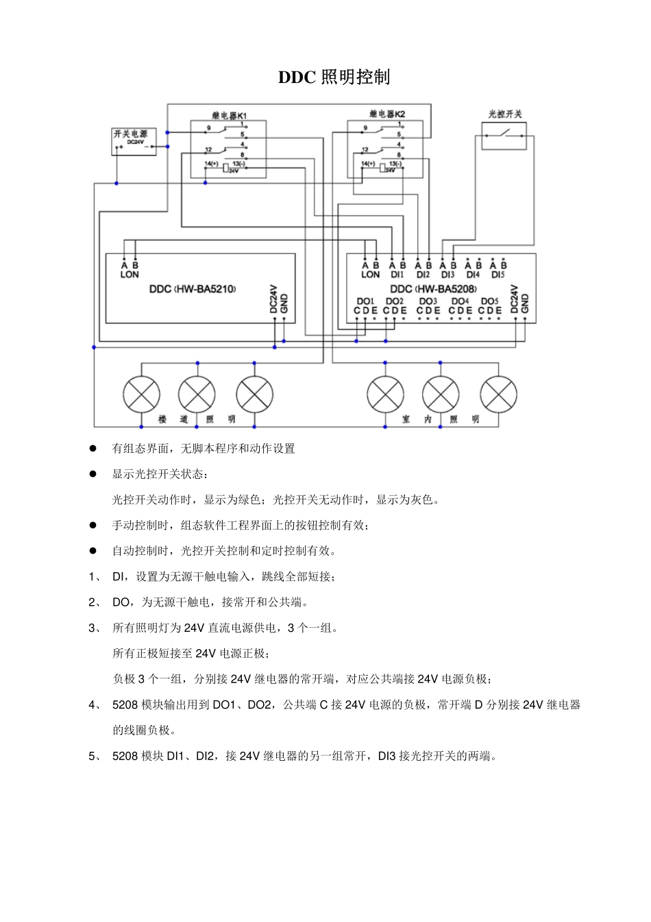 DDC照明控制_第1页