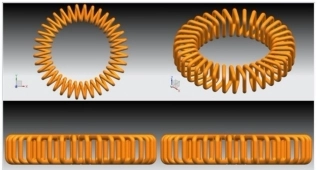 UG SW 螺旋弹簧画法