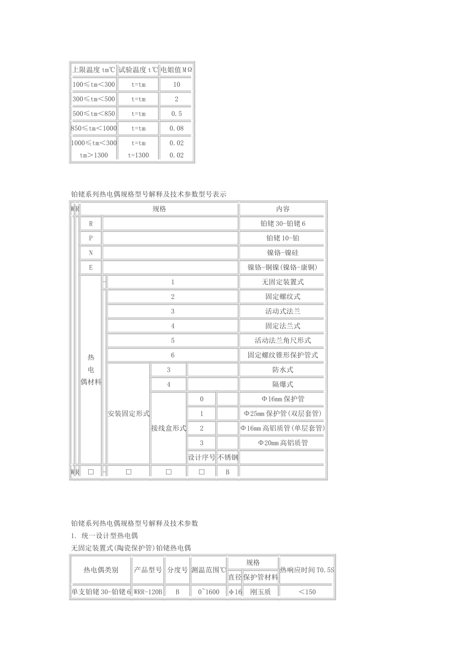 铂铑30铂铑6补偿导线_第2页