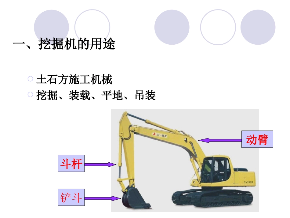 SY200挖掘机性能介绍_第3页