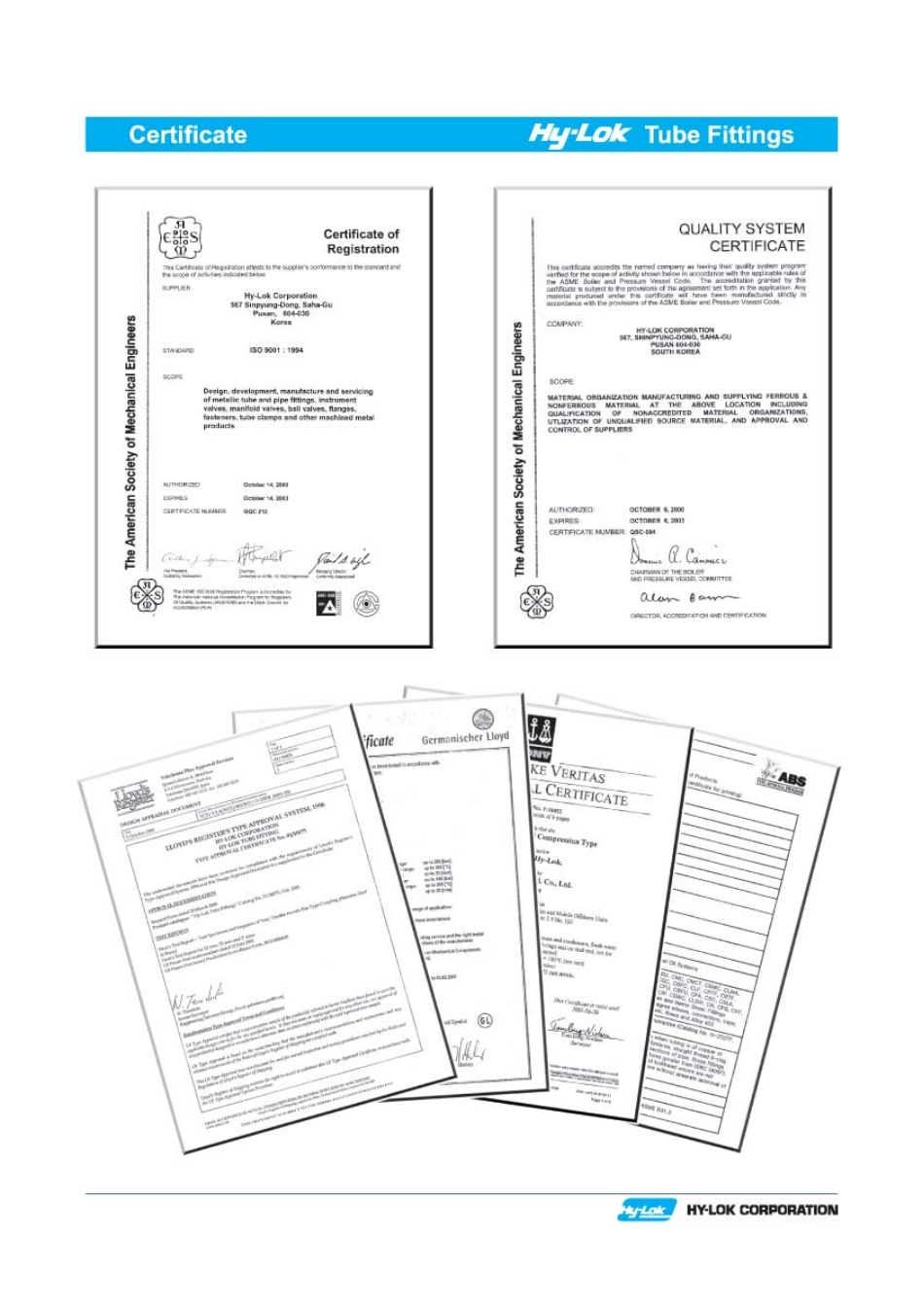 hy-lock 仪表螺纹接头规格_第2页