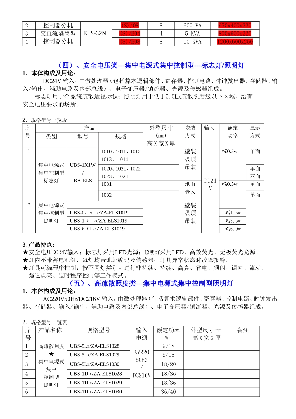 ELS-智能(消防)疏散应急照明系统简介_第3页
