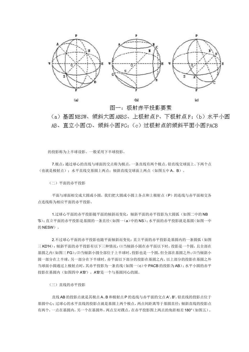 赤平投影图原理_第2页