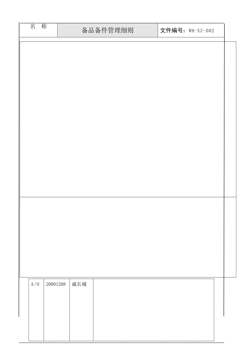 备品备件管理细则_第2页