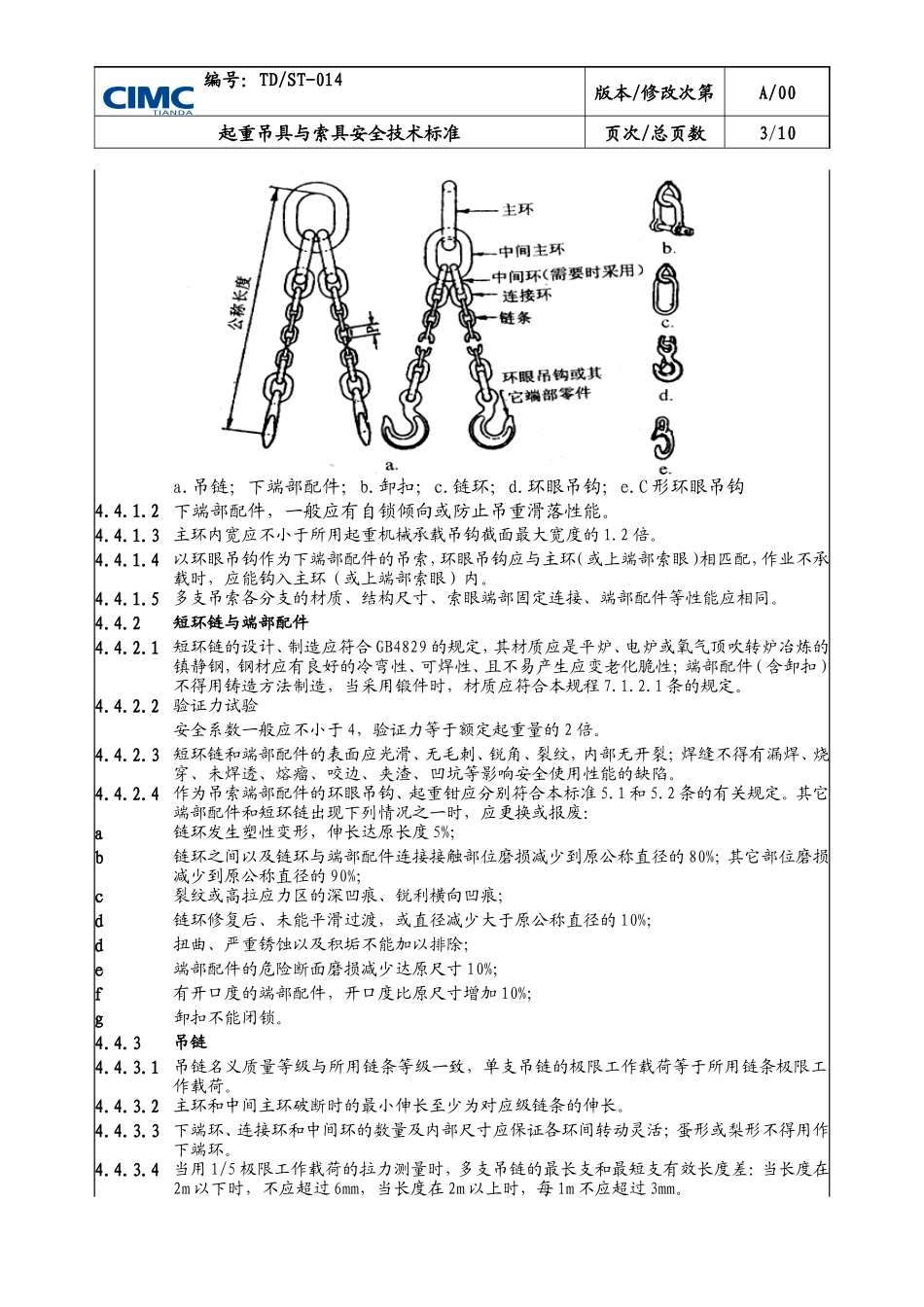 TD-014 起重吊具与索具安全技术标准_第3页