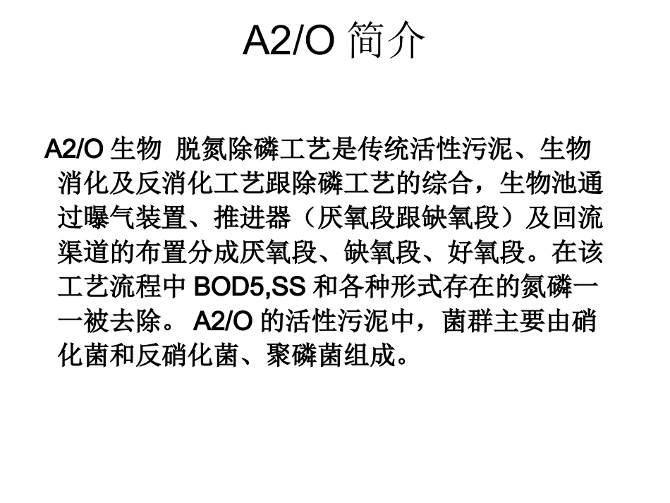 AAO及SBR工艺流程_第2页