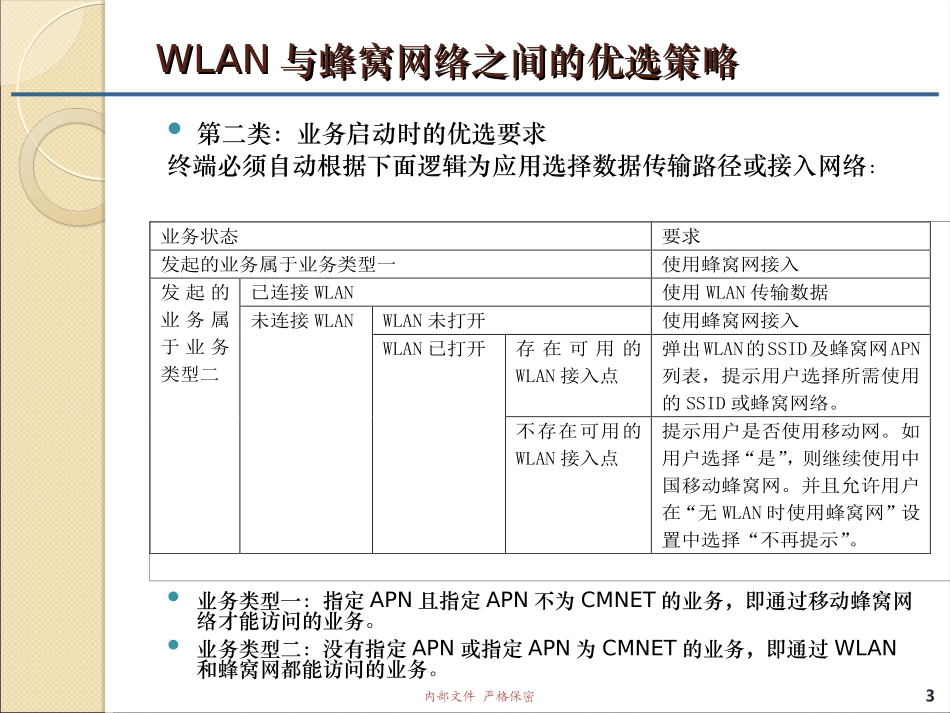 WLAN与移动蜂窝网络之间的优选策略_第3页